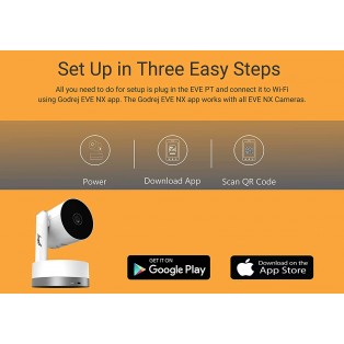 Godrej Eve Nx PT 2MP - Smart Home Security Camera